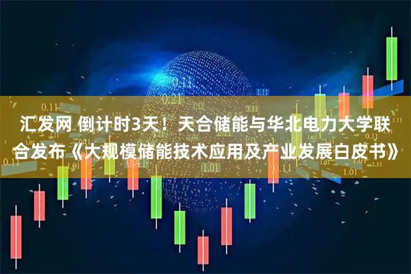 汇发网 倒计时3天！天合储能与华北电力大学联合发布《大规模储能技术应用及产业发展白皮书》