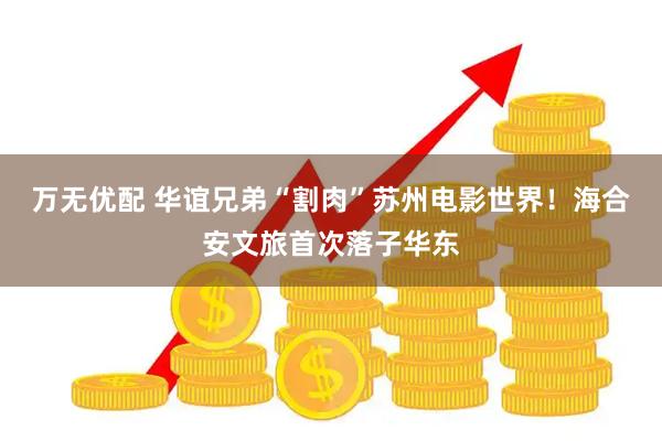 万无优配 华谊兄弟“割肉”苏州电影世界！海合安文旅首次落子华东