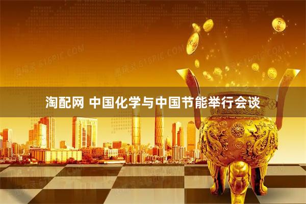 淘配网 中国化学与中国节能举行会谈