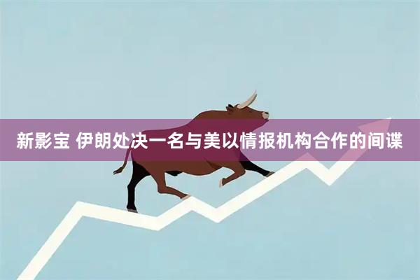 新影宝 伊朗处决一名与美以情报机构合作的间谍
