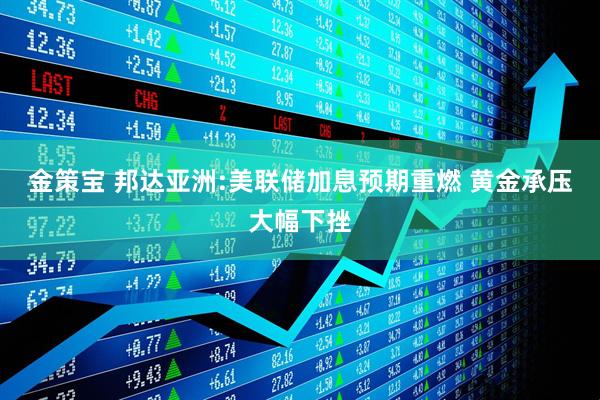 金策宝 邦达亚洲:美联储加息预期重燃 黄金承压大幅下挫
